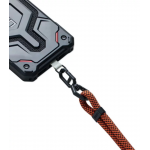 UAG Civilian Slim Universal ρυθμιζόμενο Strap Λαιμού Crossbody Lanyard για Θήκες SMARTPHONE - RUST ΠΟΡΤΟΚΑΛΙ / ΜΑΥΡΟ - 964420119140